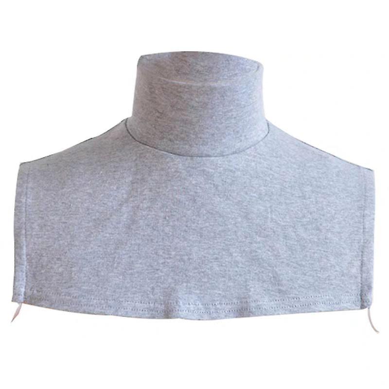 نسائي ياقة مهمية قابلة للفصل نصف عنق الرحم العمود الفقري حماية الرقبة دافئة للرجال الشتاء