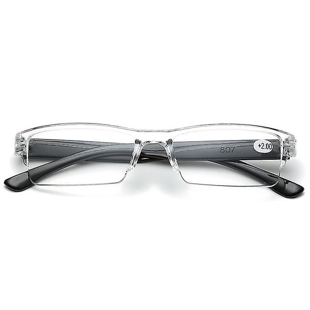 Fashion Square Reading Glassses Presbyopic Eyewear Portable Ultralight