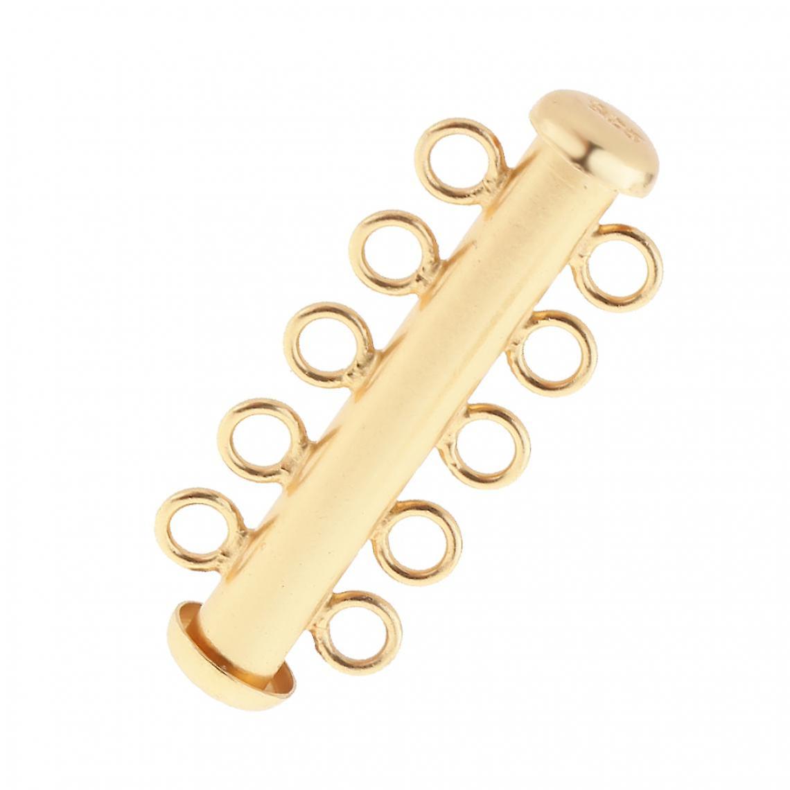 925 Silver Color Gold Plated Diamonds With Clasp