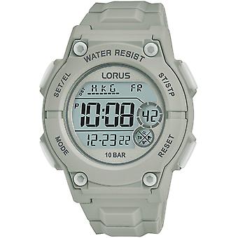 Lorus sport homme montre numérique homme Quartz avec bracelet en silicone R2335PX9