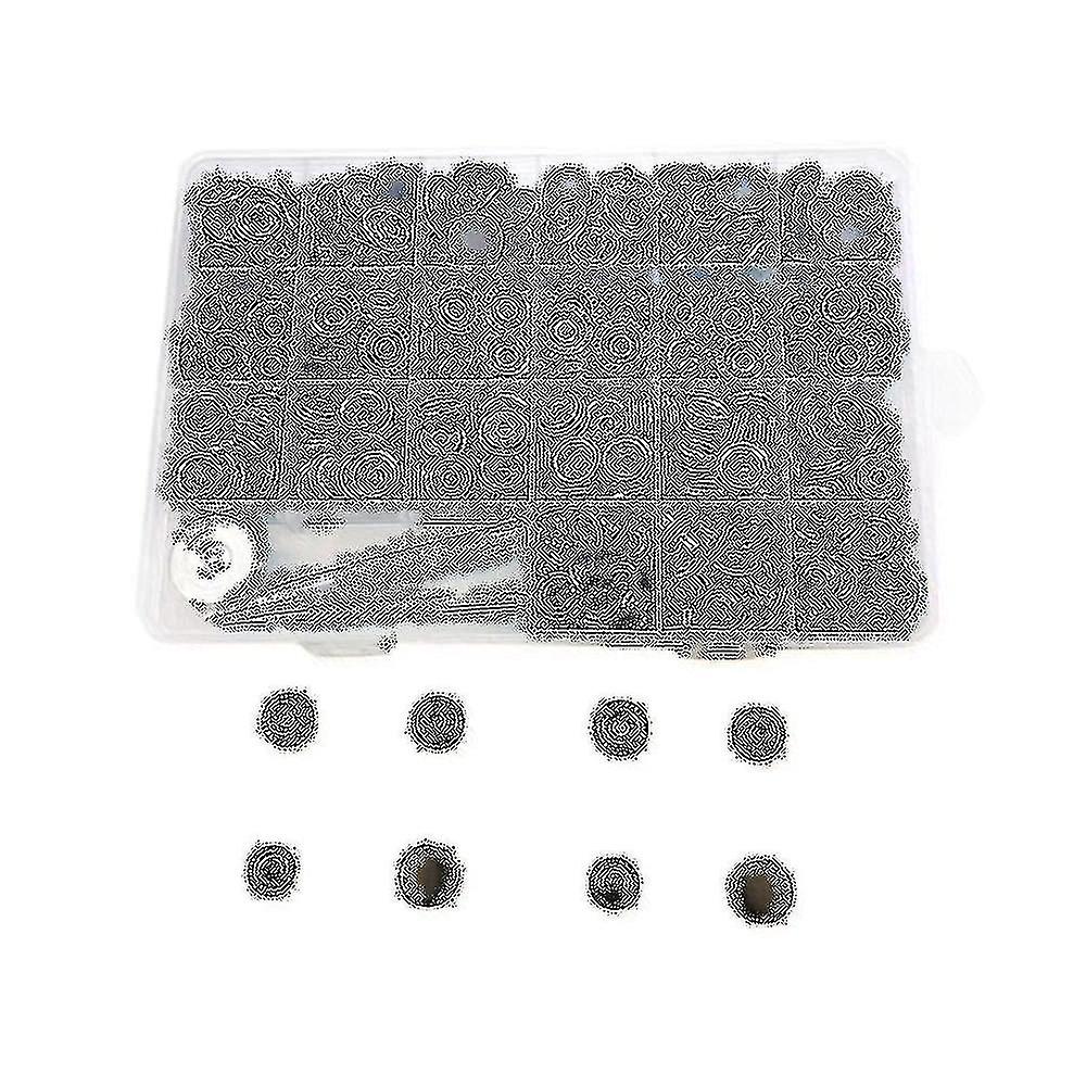 100 Sets Metal Press Studs Sewing Button Snap Fasteners Kit