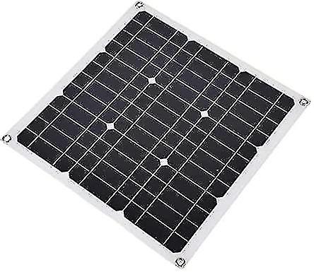 Solar Panel Solar Cell Panel 30w 12v 24v Monocrystalline Silicon Solar Charge Controller Portable For Camping Hiking