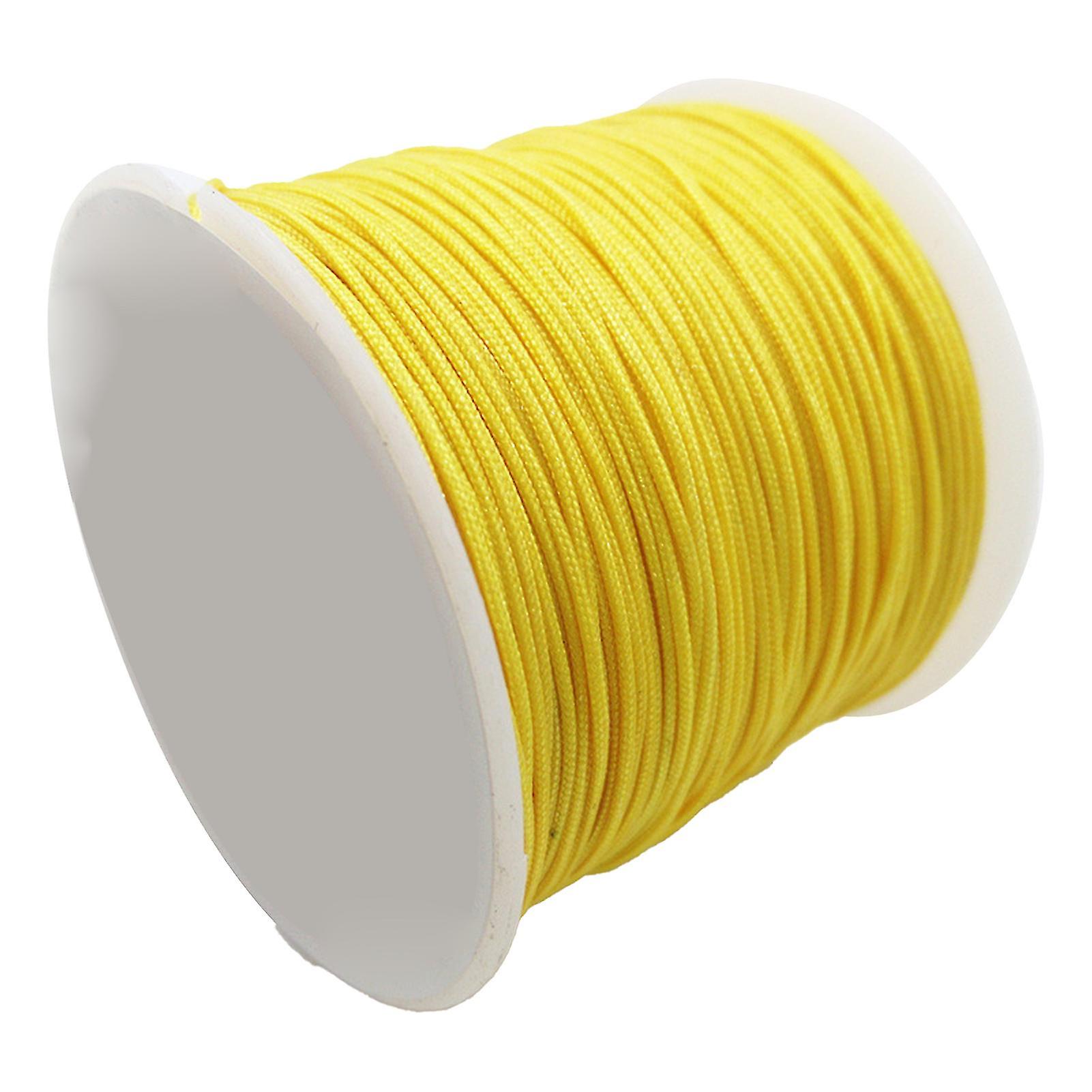 1 Roll Nylon Waxed Craft Cord Breathable Clear Texture Dream Catchers Waxed Thread Cord For Sewing