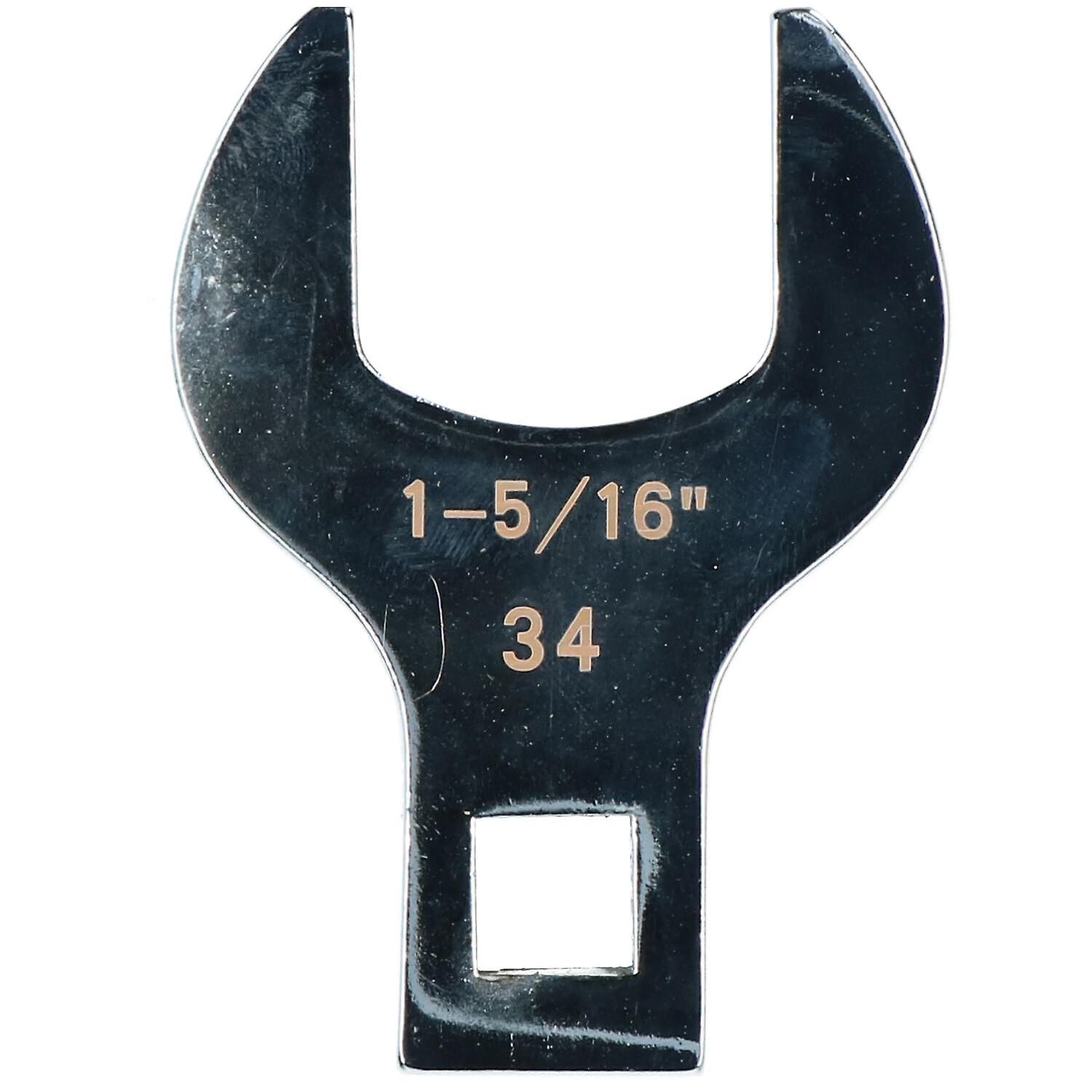 34mm (1 5/16") Crowfoot Wrench 1/2" Drive Crows Feet Spanner for Torque ...