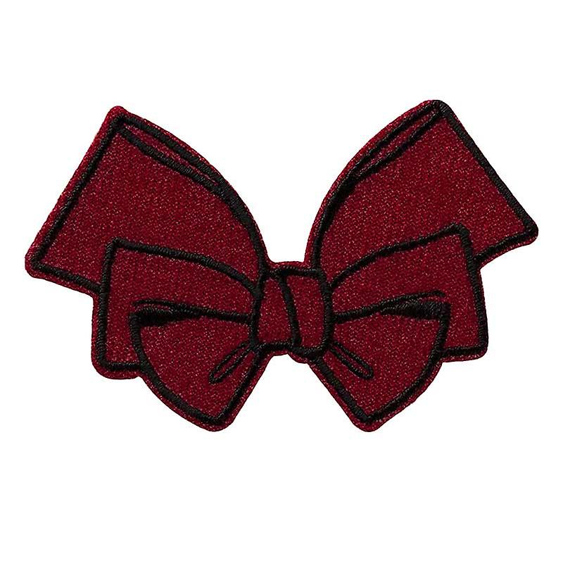 Bow tie - patch, iron-on patch, iron on, size: 8.0 x 5.0 cm