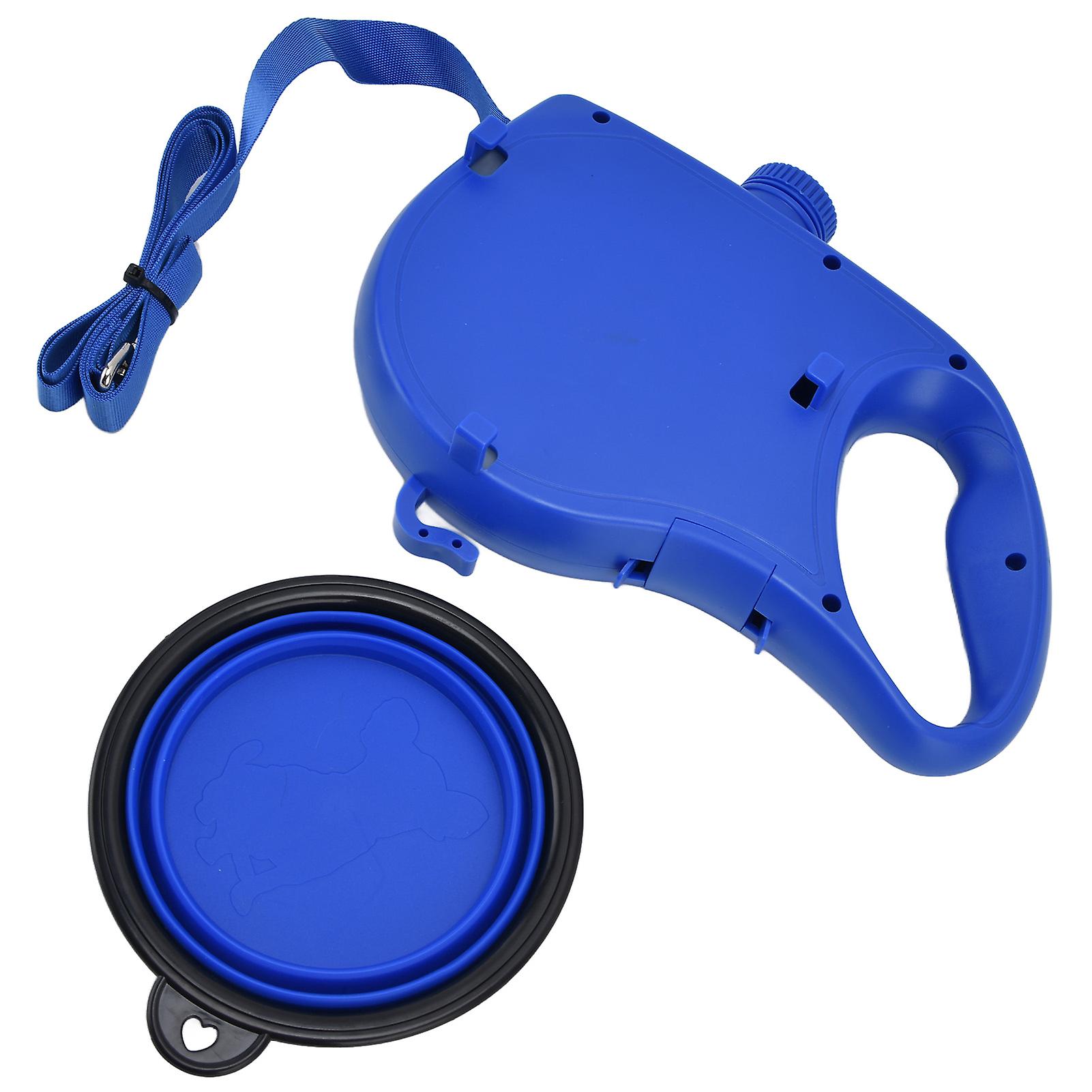 Pet Leash Multifunction Hollow Inside Multicolor Optional Lightweight Portable Small Dog LeashBlue