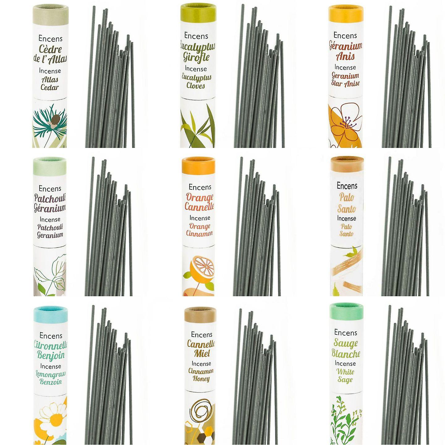 Japanese Incense Set - 9x30 sticks