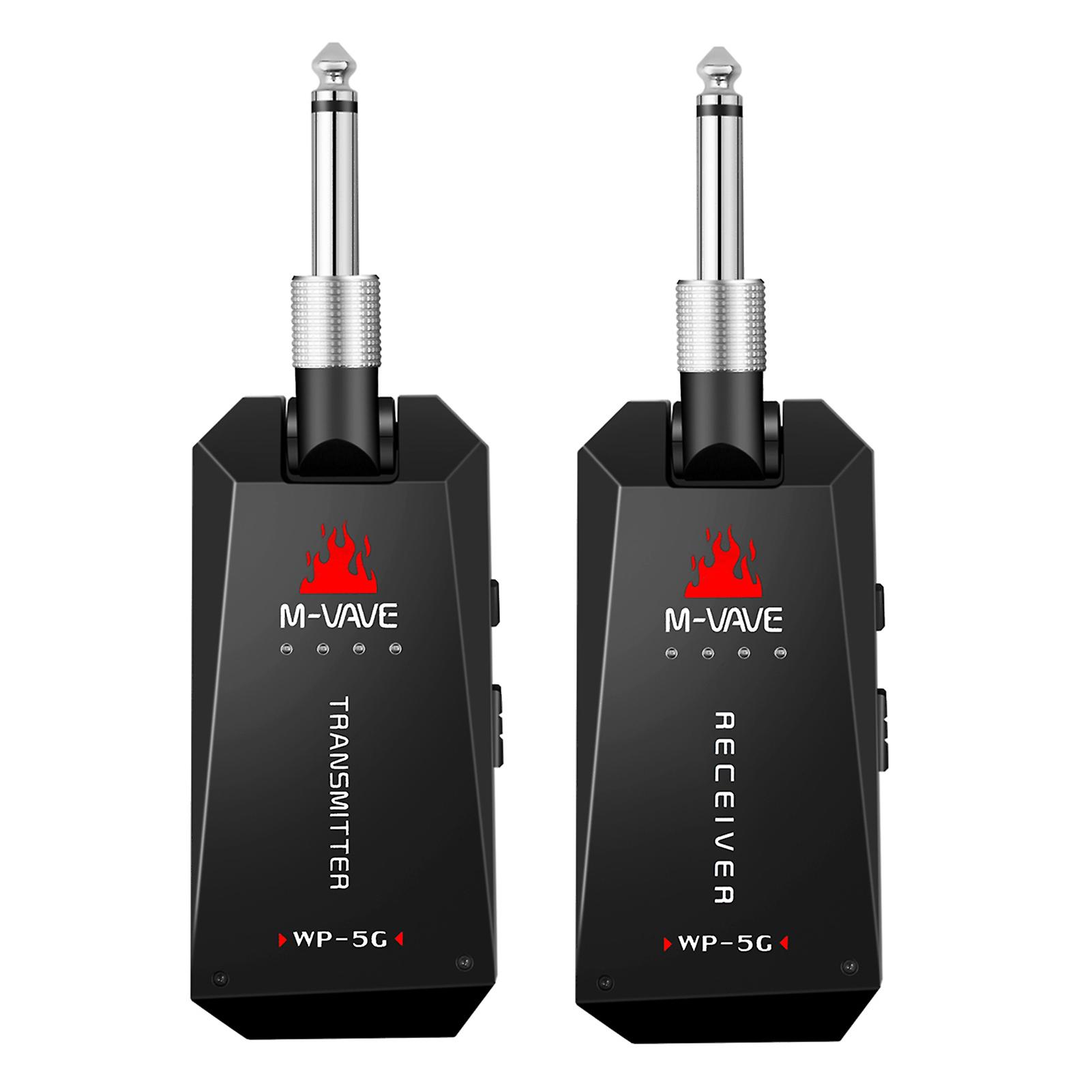 Wireless 5.8g Guitar System Rechargeable Audio Transmitter And Receiver
