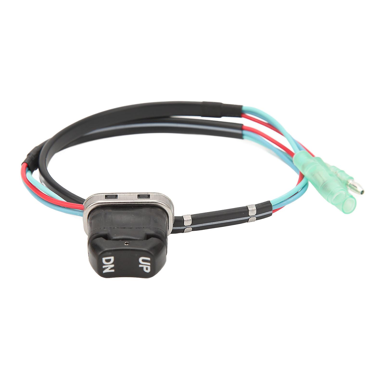 Trim Tilt Switch 703-82563-02 Outboard Motor Power Trim Switch Assembly for 2 and 4 Stroke Outboard Motors Remote Control Replacement