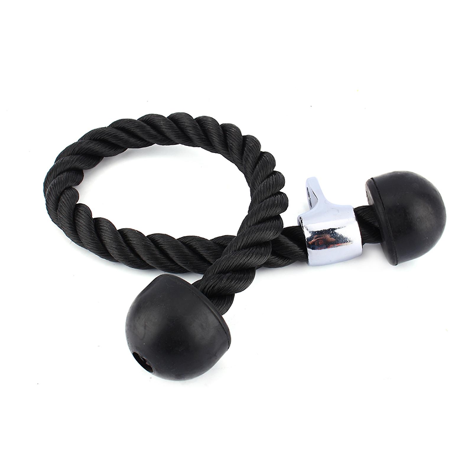 Tricep Rope Pull Press Down Push Pull Cord Multi Gym Lat Bar Cable Attachment Pull Rope