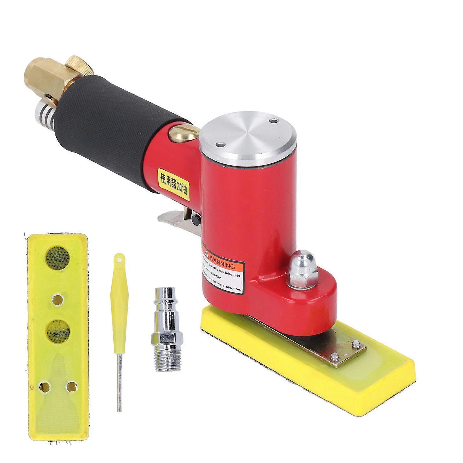 Air Eccentric Sander, Pneumatic Rotary Table Palm Sander, Air Eccentric Sander for Woodworking Composite Materials in Car Body Construction