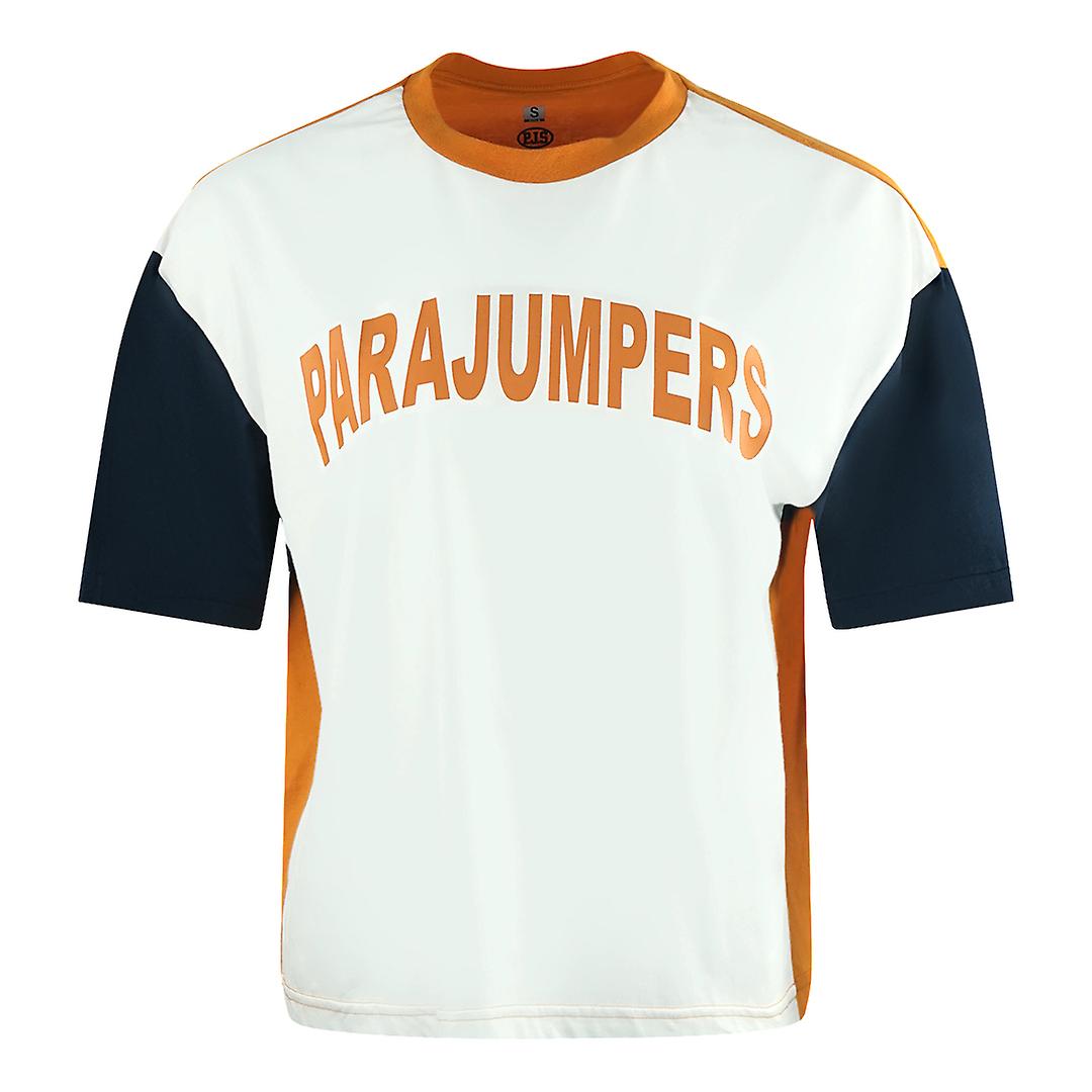 Parajumpers Block Tee Logo White Box T-shirt