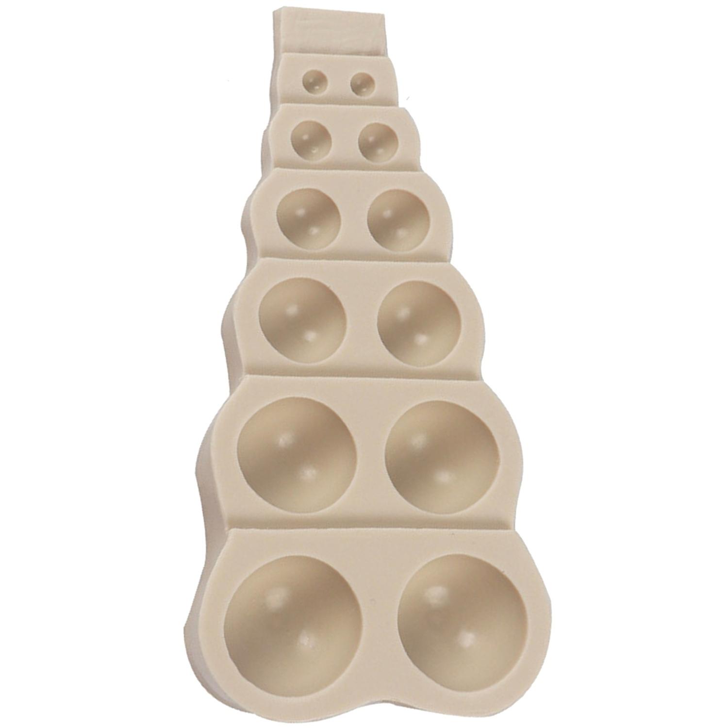 OuZhan High Temperature Resistance Cake Mold Reusable Silicone Simple Operate Candy Mold for Home