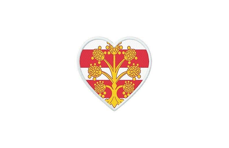 Patch badge ecusson prints thermocollant flag heart kingdom uni westmorland