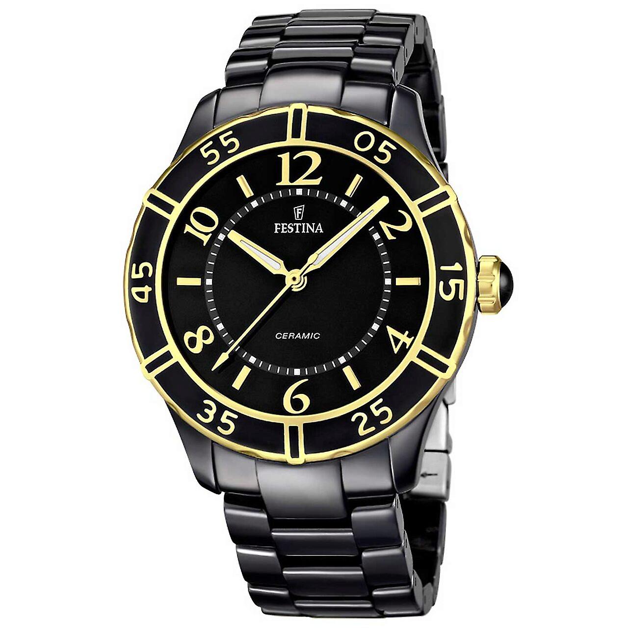 女士手表费斯蒂纳F16633/2，石英，38毫米，5ATM