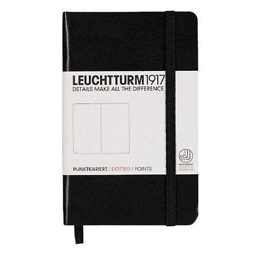 DOTTED Reporter A6 Pocket Notepad with Black Hardcover with 188 Pages