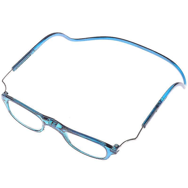 Adjustable Magnetic Front Connect Reading Glasses Presbyopic Hanging Neck Reader