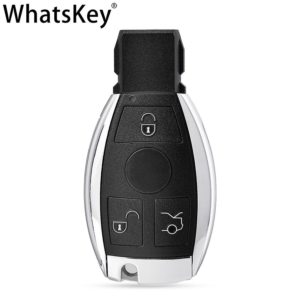 Keyless Entry Smart Remote Key Shell 2 Battery Holder For Mercedes Benz C E S Class W211 W210 W204 W205 W212 Glk Gla