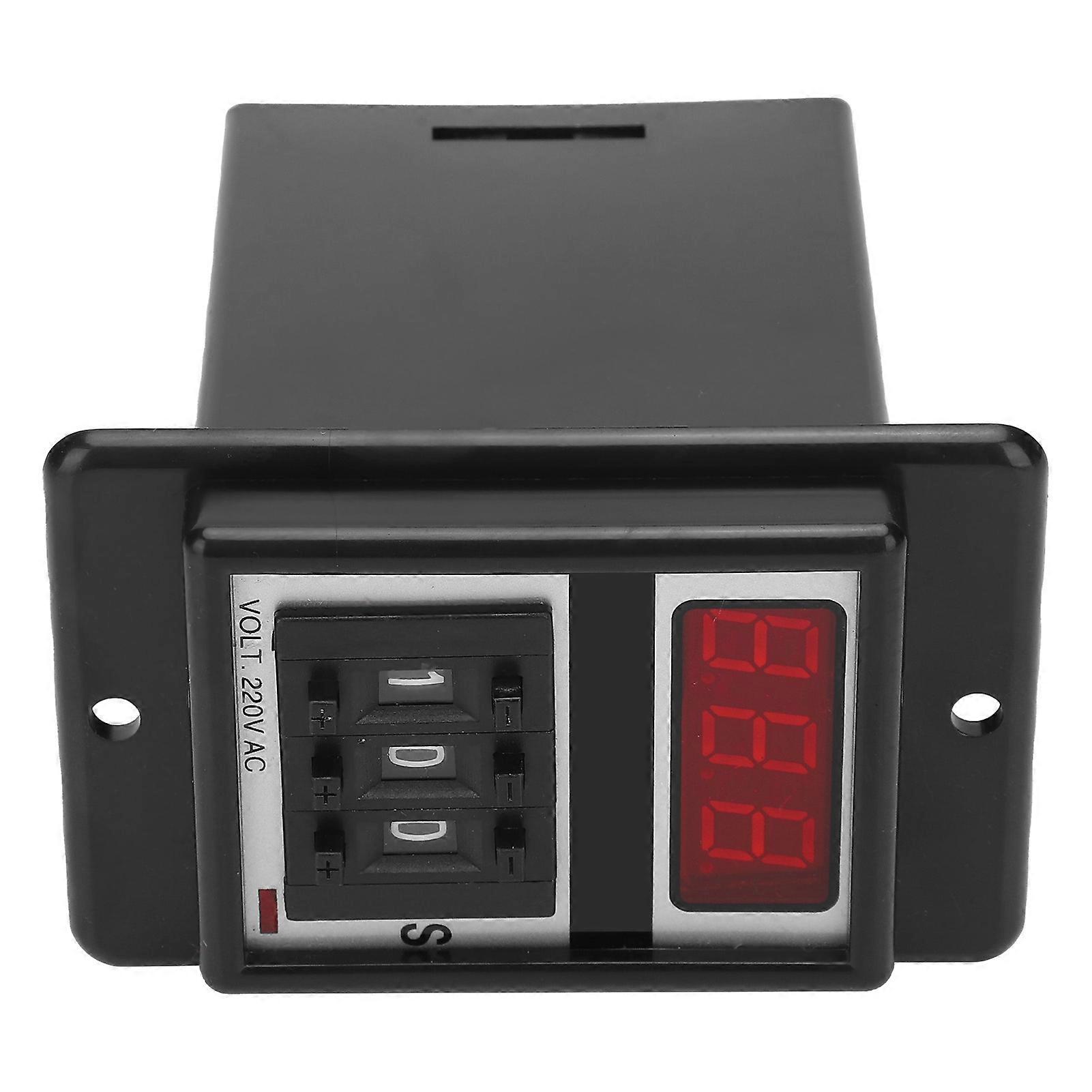 JYIO Time Relay Digital Display High Accuracy Cycle Delay Controller 50/60Hz AC 220V