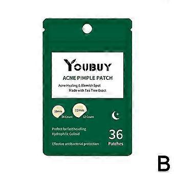 Youbuy Acne Patch 36 kapslar av vattenbaserad gel osynlig akne plåster