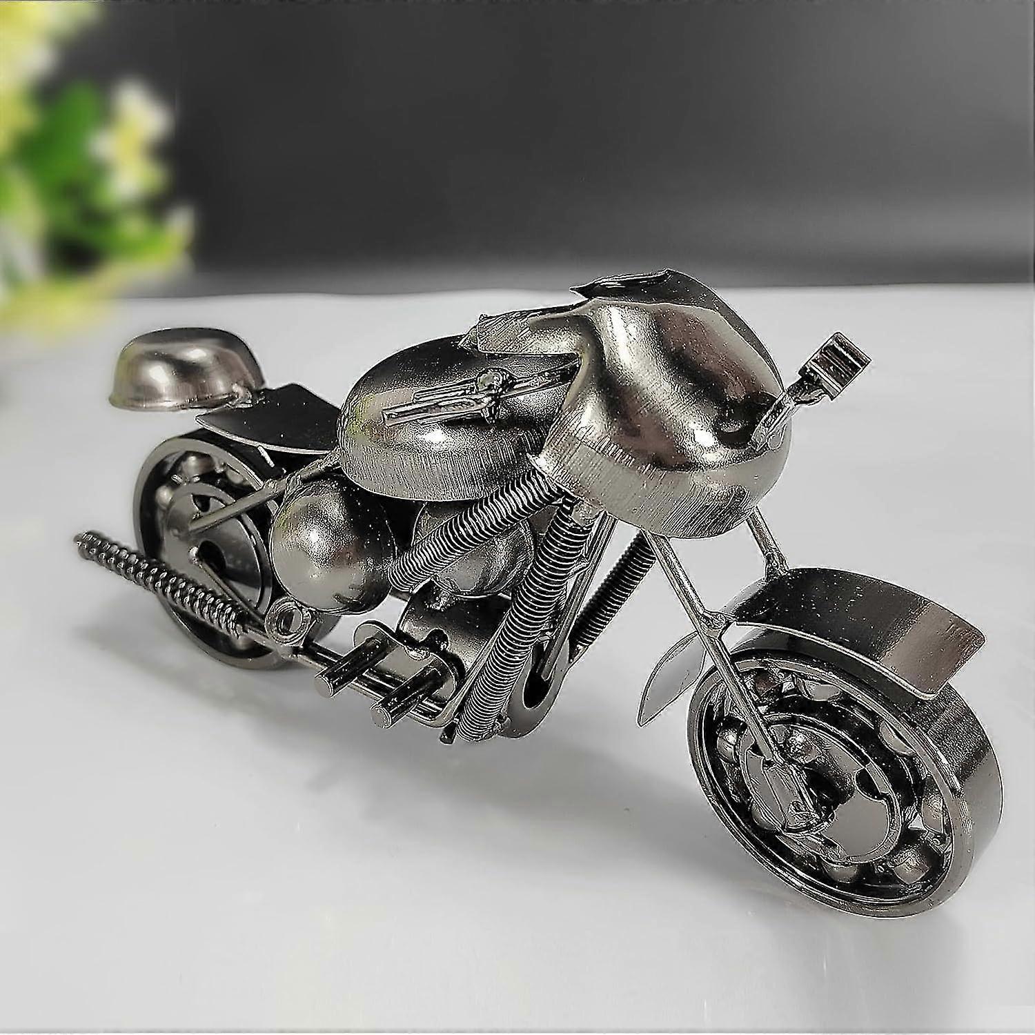 Motorcycle Model Creative Iron Motorcycle Ornaments - Photography Props