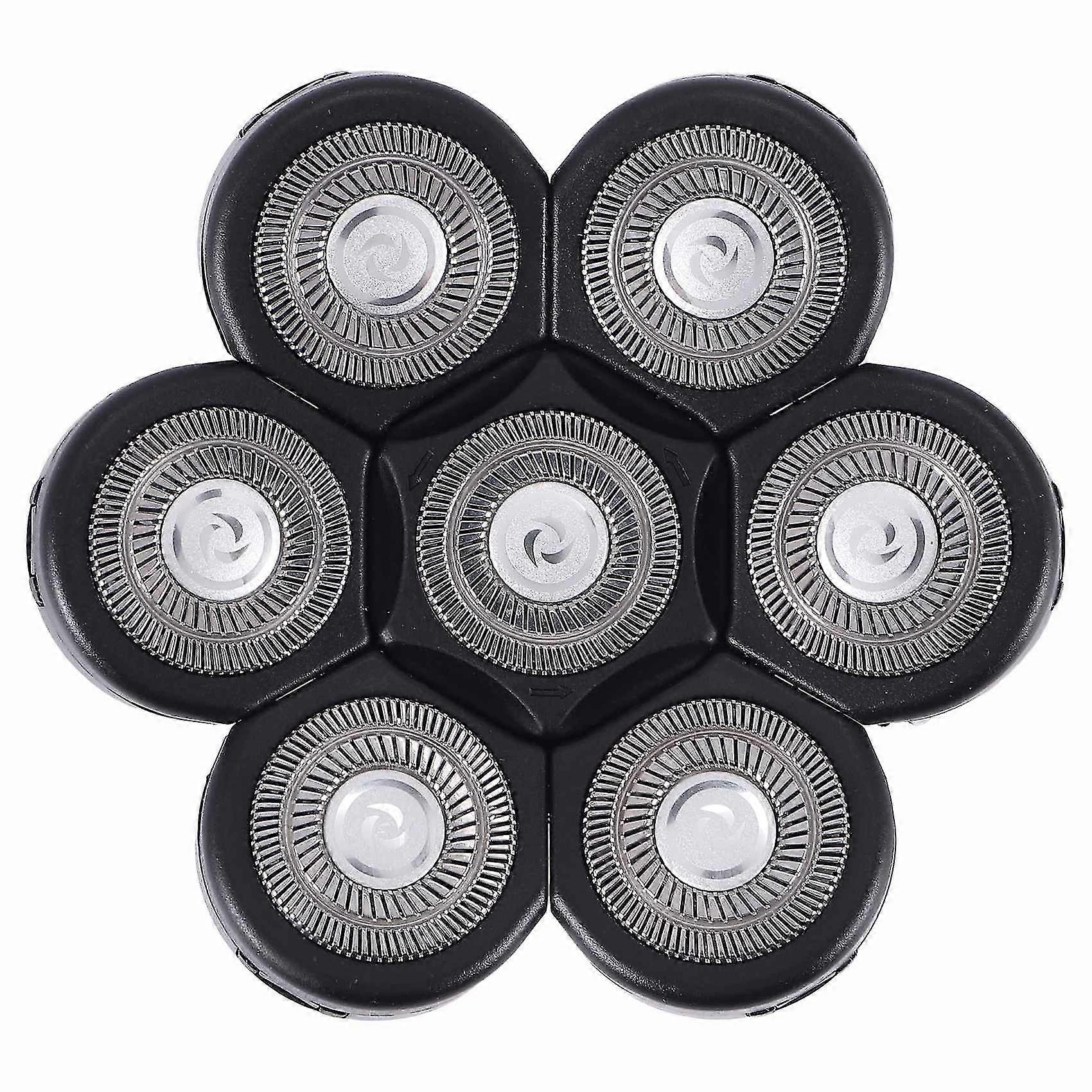 7d Electric Replacement Head Bald Replacement Blade Electric Head Replacement Blade