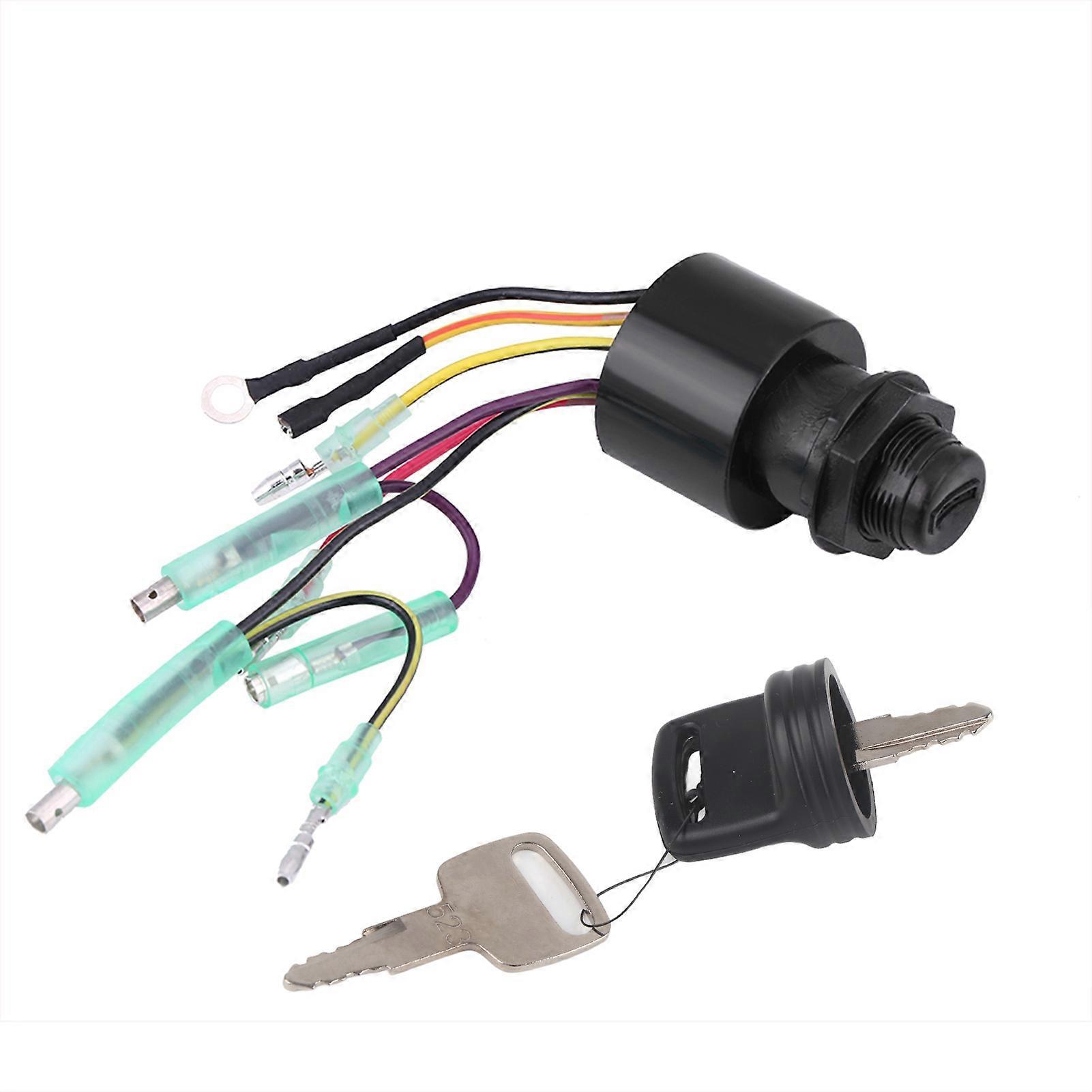Boat Ignition Key Switch Assembly for Mercury Outboard Remote Control Box 87-17009A5