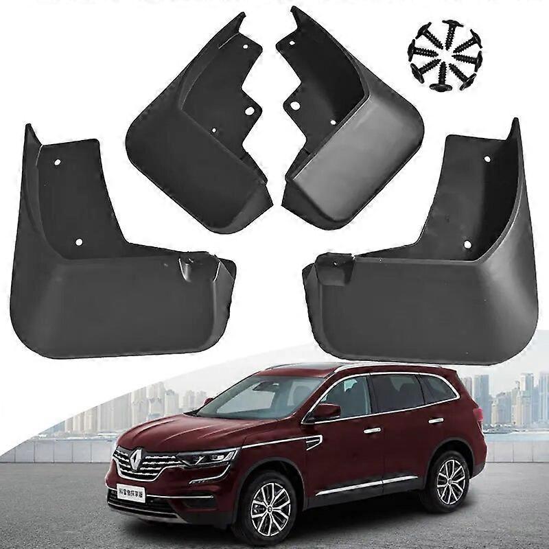 Set Mud Flaps For Renault Koleos 2009-2019 Mudflaps Splash Guards Mud Flap Mudguards Fender Front Rear 2009 2010 2011 2012