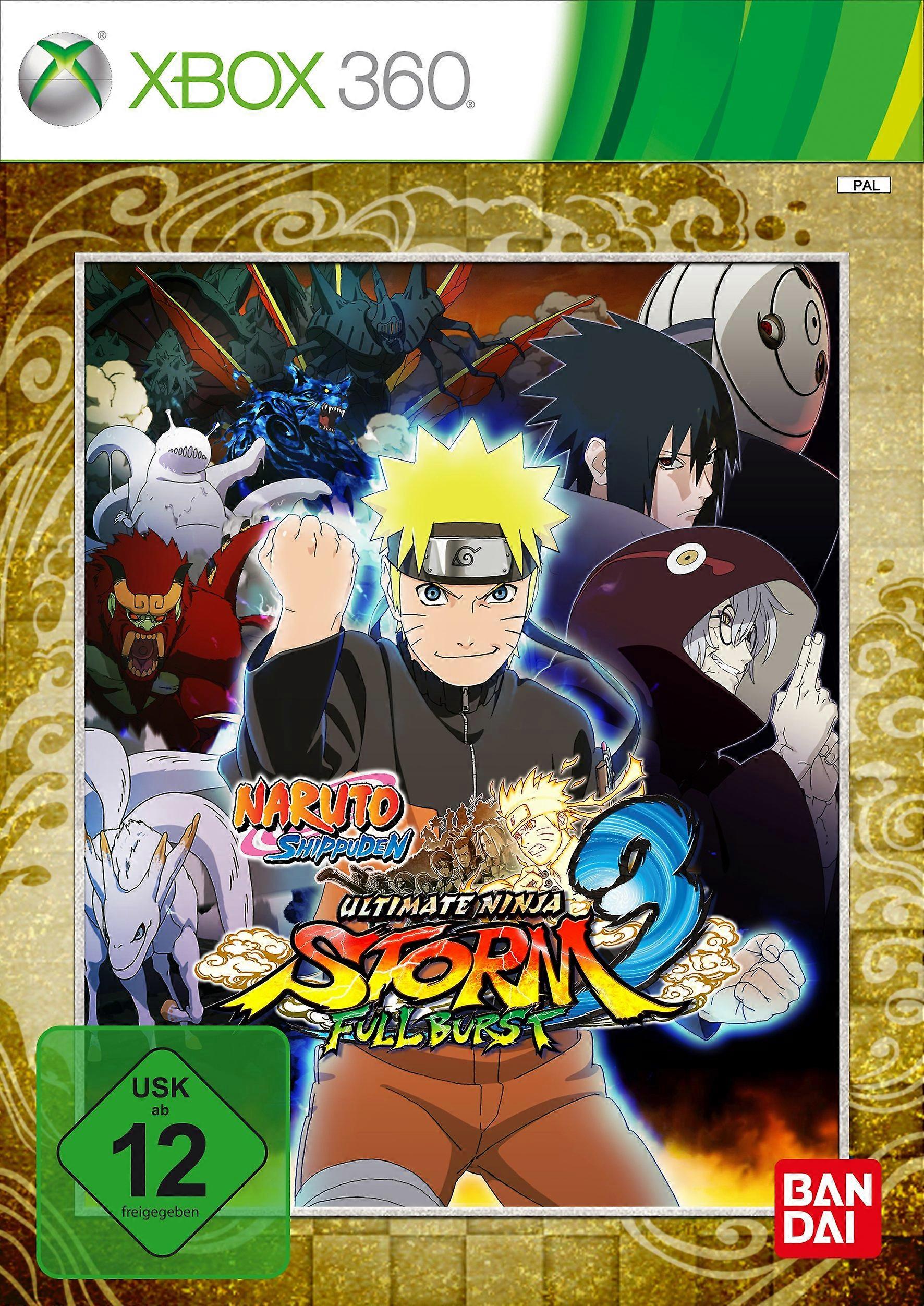 NARUTO Shippuden Ultimate Ninja Storm 3 FULL BURST - Microsoft Xbox 360 - PAL - New & Sealed