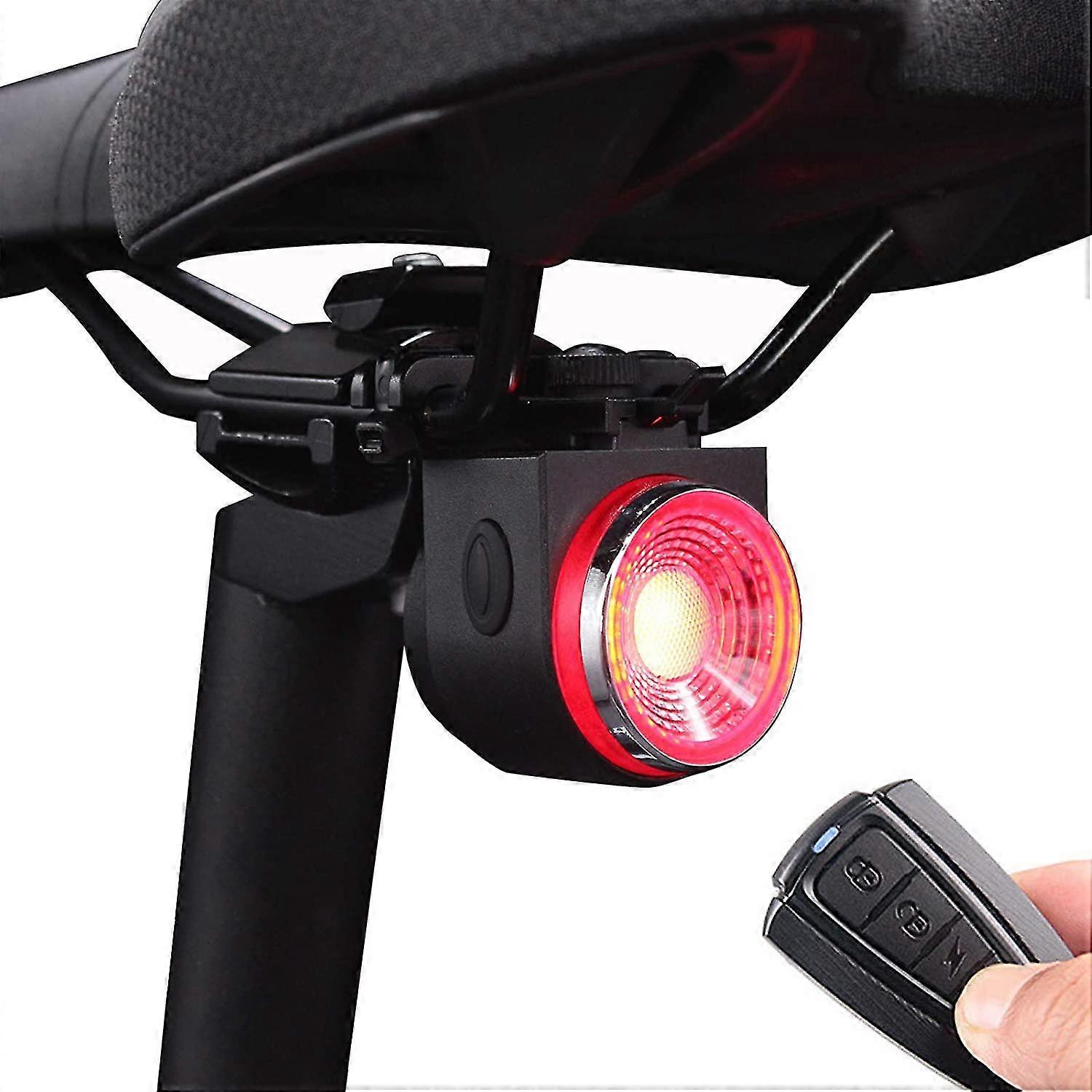 Smart Bike Tail Light With Alarm