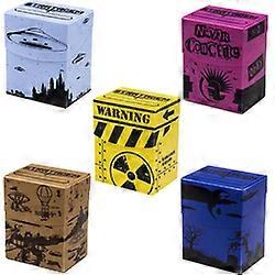 Stor boks overdimensjonert Deck bokser, sett med 5