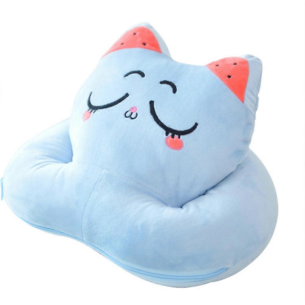 Almofada multifuncional & Aquecedor de mãos & cobertor e almofada animal bonito