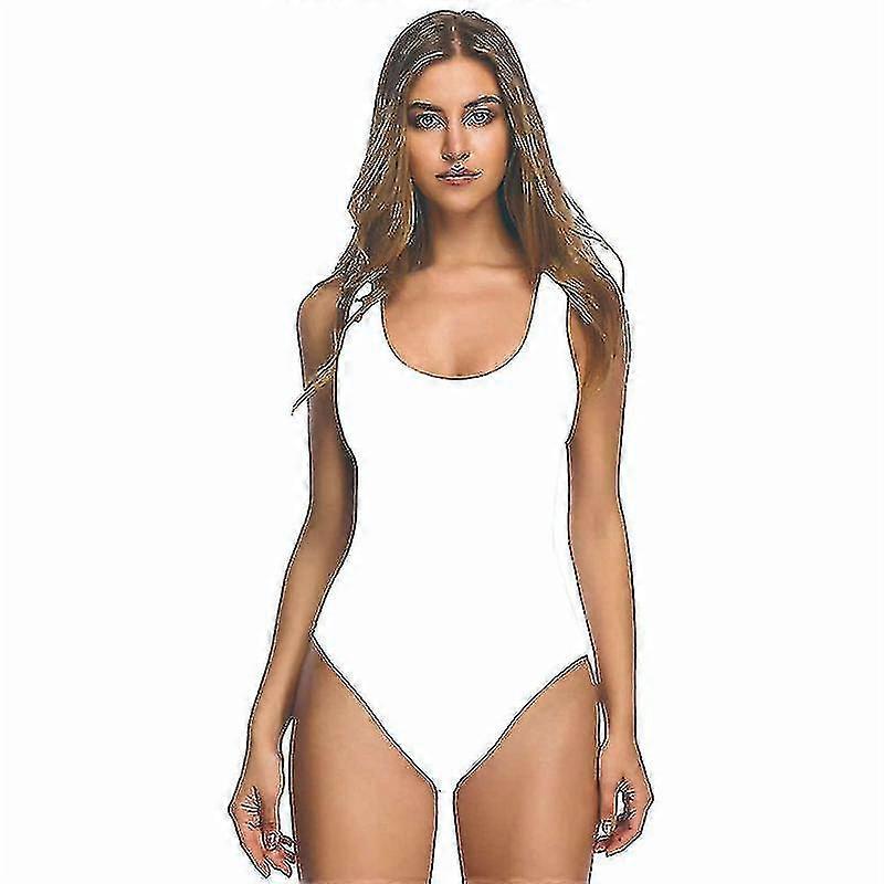 Maillot de bain bikini 3D pour femmes avec coussinets de poitrine, maillot de bain une pièce pour adultes