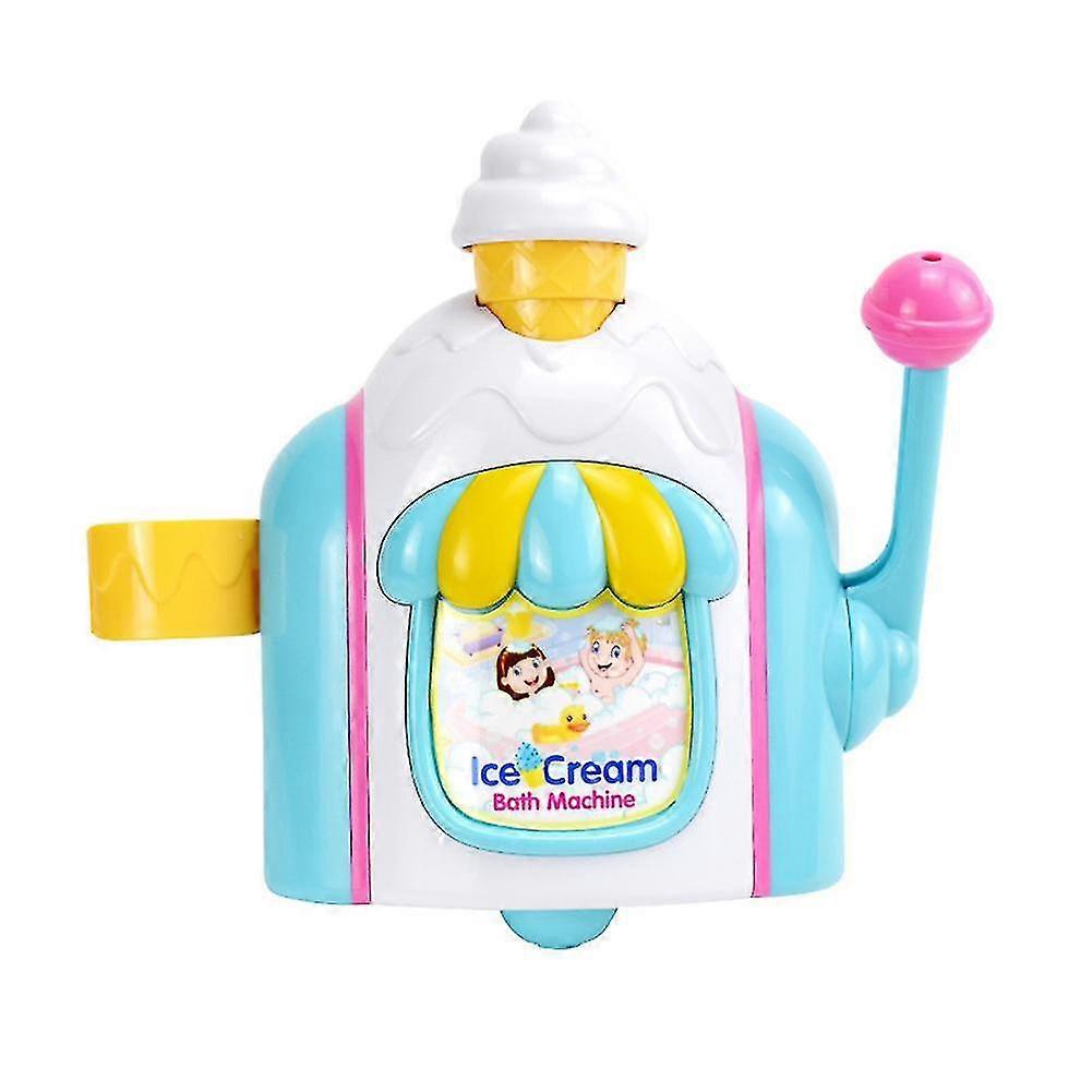 Bubble machine toy bathroom interactive, bubble toy bath foaming machine, press the handle to make bubbles easily