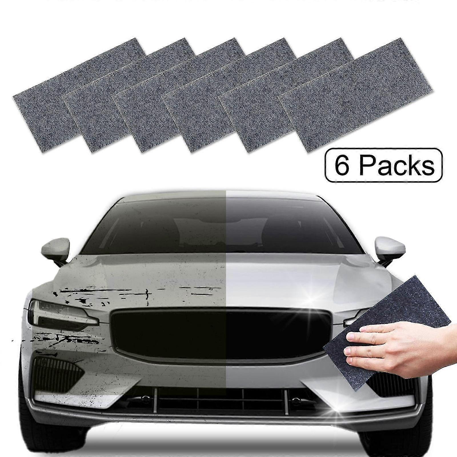 Set Of 6 Nano Sparkle Cloth Car, Anti-scratch Cloth For Car, Removes Scratches Car Cloth, Nano Sparkle Cloth
