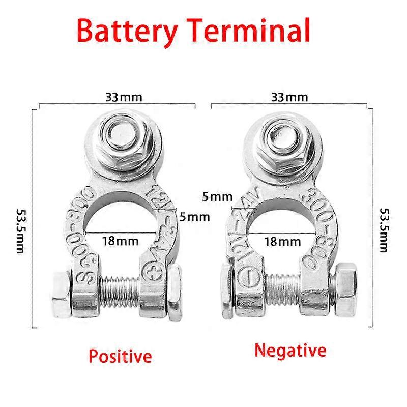 1 Pair Car power connector 12V 24V Auto Battery Terminals Wire Cable Clamp Terminal Quick Release s