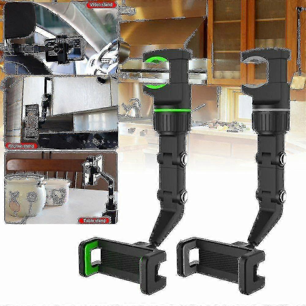 360 Degree Multifunktionale Lazy Handy Halter Universal Auto Rckspiegel Halterung/green Black/