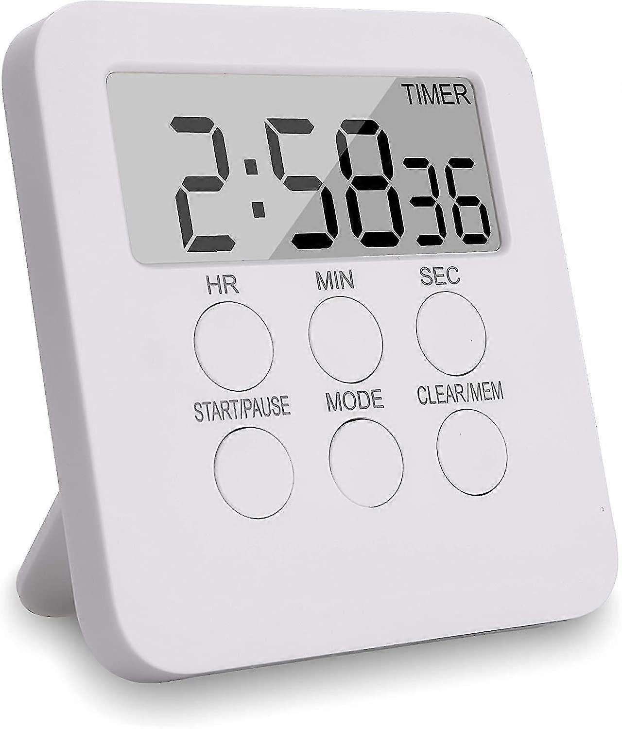 Magnetic Kitchen Timer, Digital Timer And Stopwatch, Kitchen Alarm Clock, Short-term Alarm Clock