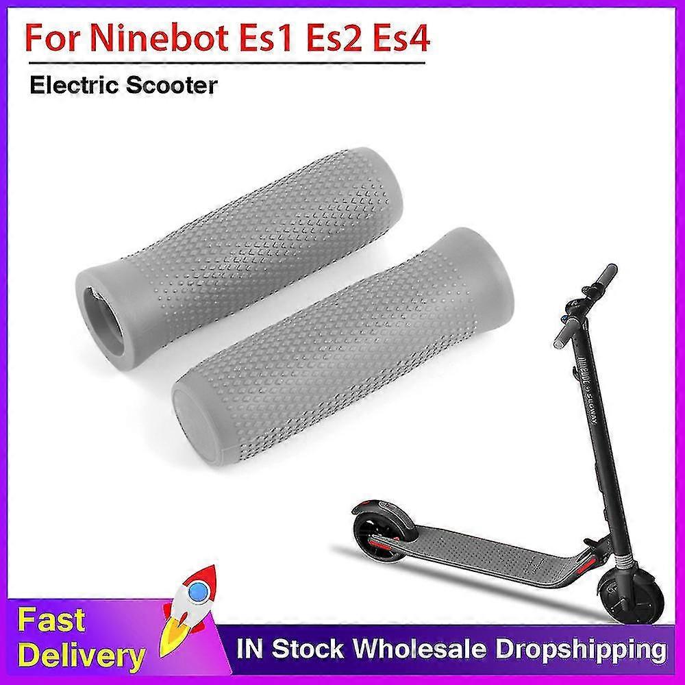 1pair Handlebar Grips Hand Grip For Ninebot Es1 Es2 Es3 Es4 Electric Skateboard Hand Handle Non-slip Silicone Cover Scooter Part
