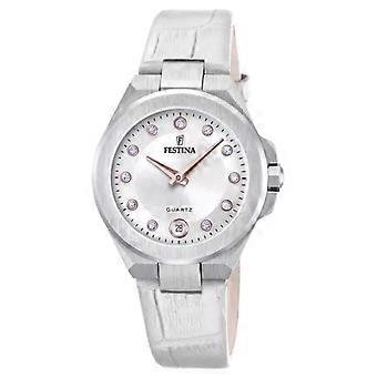 Festina mademoiselle Women's Analog Quartz watch with cowhide bracelet F20701/1