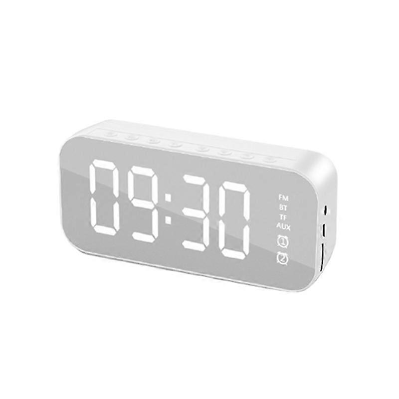 Despertador Digital Led, com Alto-falante Bluetooth Sem Fio, Caixa de Música de Desktop