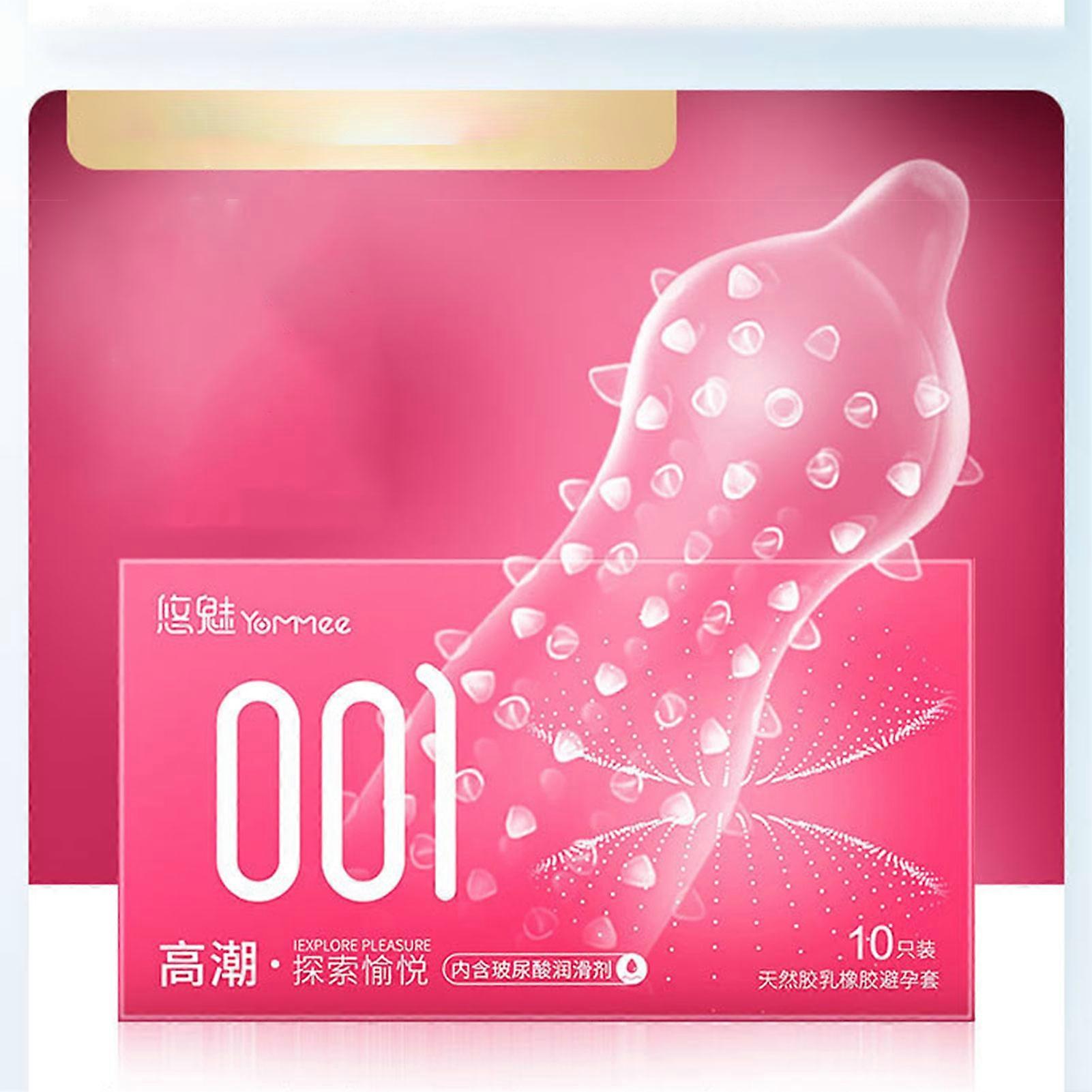 10pcs Natural Thin Latex Condom Ultra Sensitive Natural Latex Condoms for Men for Honeymoon Wedding Night