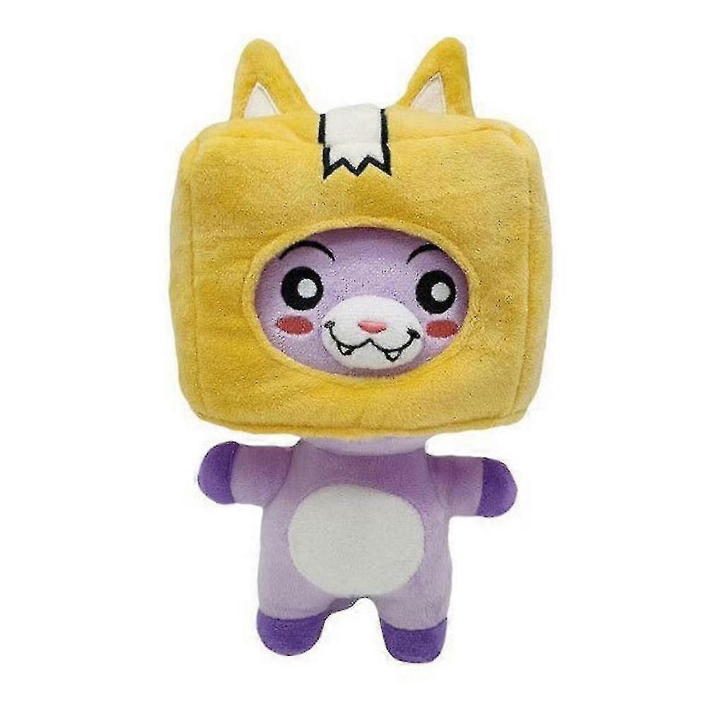Lankybox Boxy / Foxy / Soft P Doll Throw Stuffed Pie Toy Game Kids