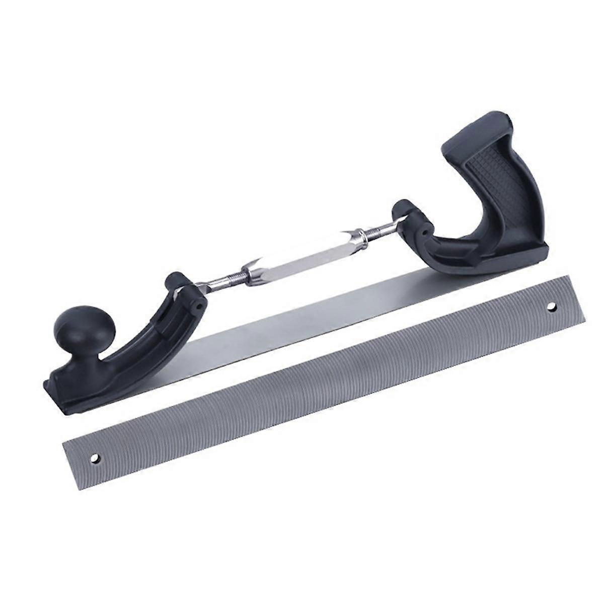 14In Adjustable Frame Milled Tooth Files Holder Car Body Polisher Metal Panel Polishing Curved Stee