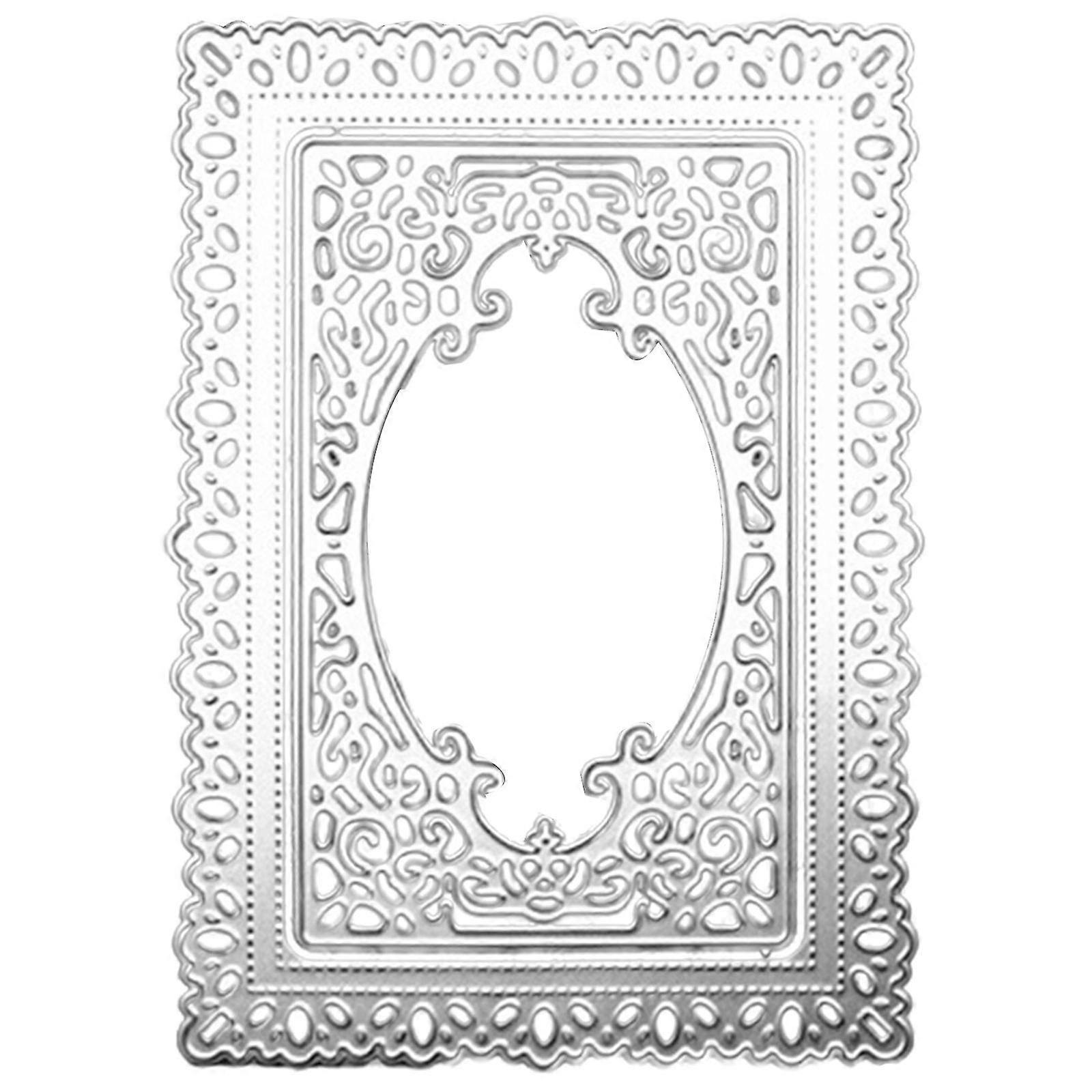Rectangular Frame Metal Cutting Dies Handmade Crafts Diy Scrapbooking Embossing