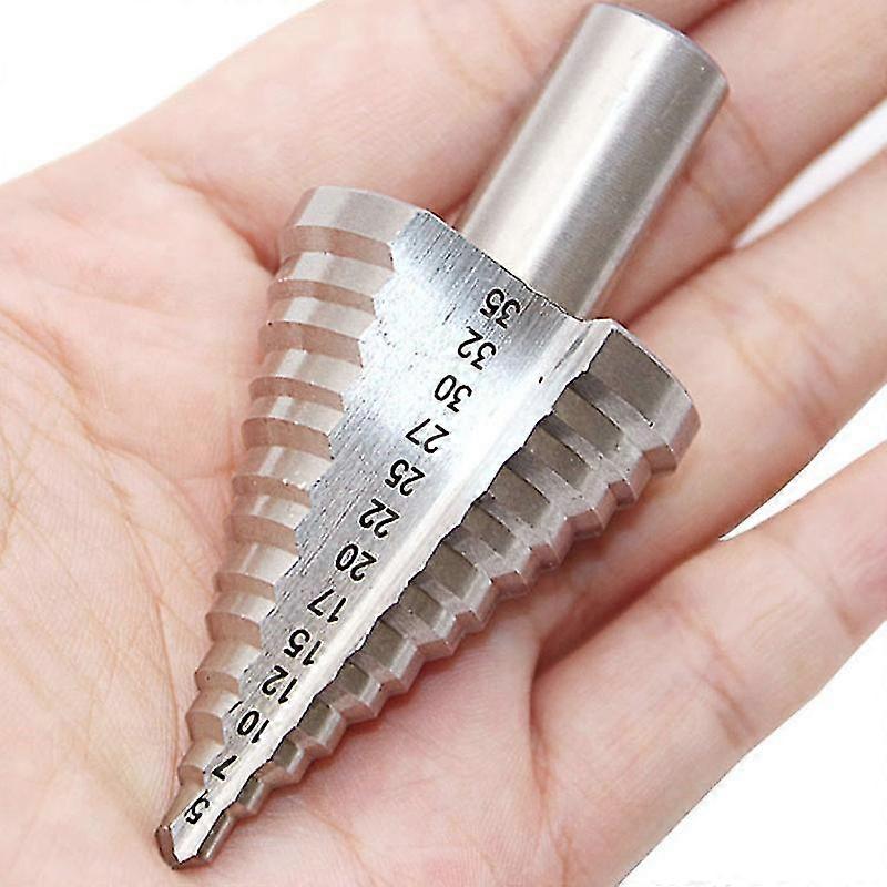 5-35mm Step Drill Round Shank Drill Multifunctional Hole Opener Pagoda Drill