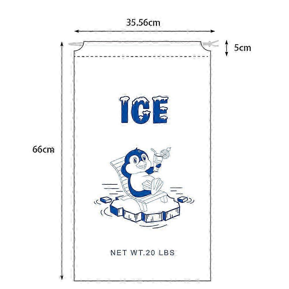 100 st ispåsar med slitstark dragsko stängning påfyllningsbara isförvaringspåsar för grillar campingmatstånd 20 lb. Kvinnor