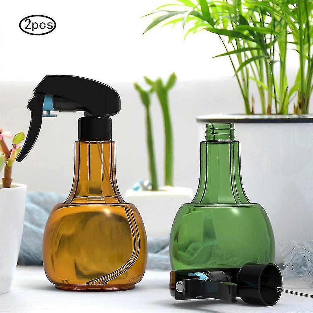 2 Pcs Plastic Spray Bottle For Fillable Sprayers For Plant 400ml