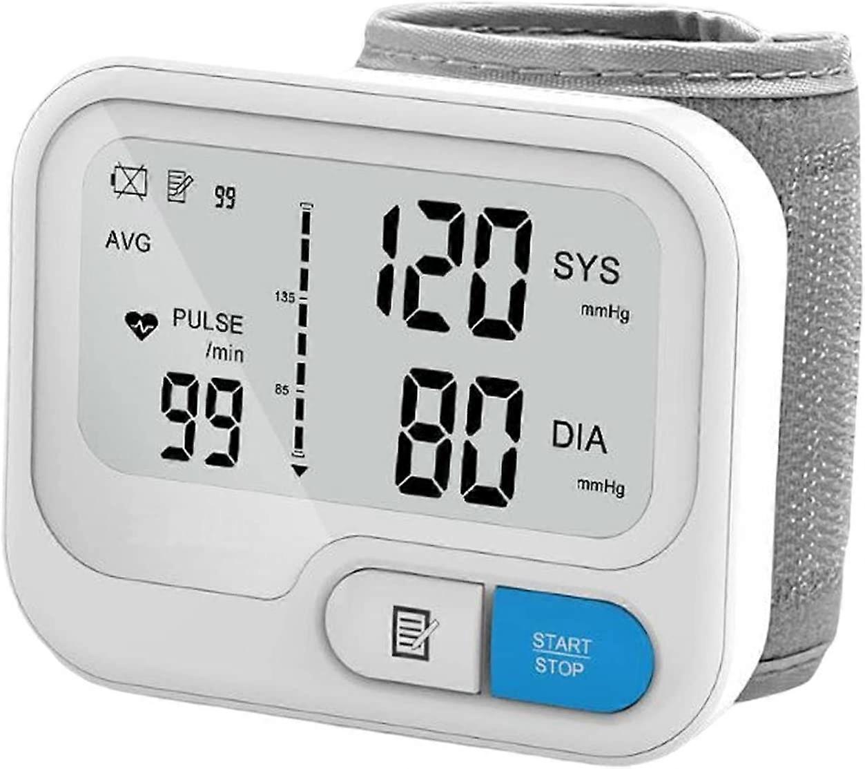Wrist Blood Pressure Monitor Accurate Reading for Wearable