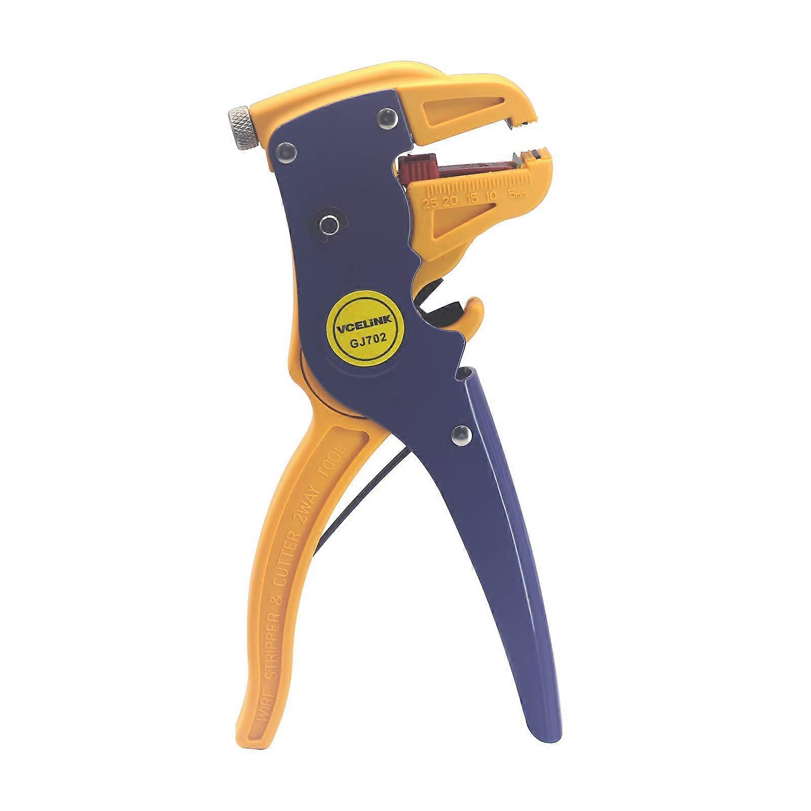 GJ702 Automatic Wire Stripper Multifunctional Wire Cutter Professional Wire Stripping Tool for Electrician